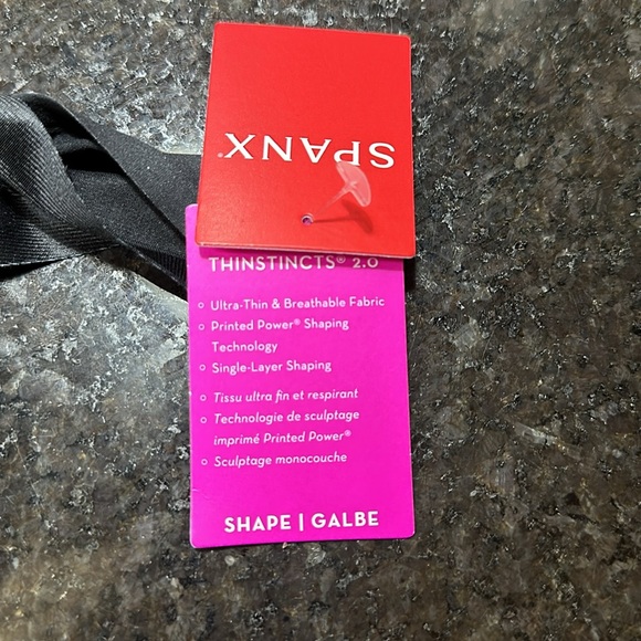 Brand New Spanx Shape Invisible Tank Very Black M - Picture 6 of 7